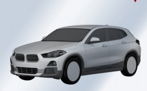 宝马X2量产车专利图曝光 将于明年上市